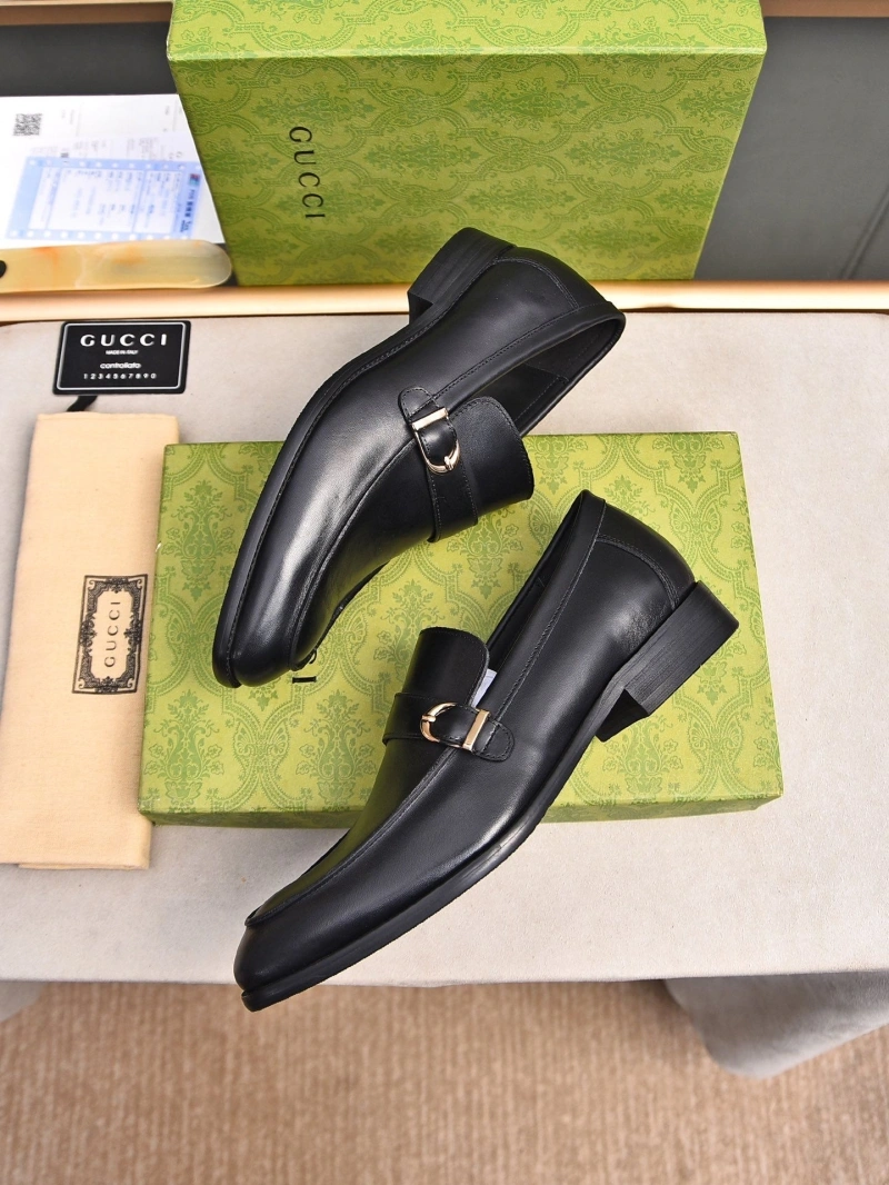 Elegant Gxccx Leather Shoes 160084