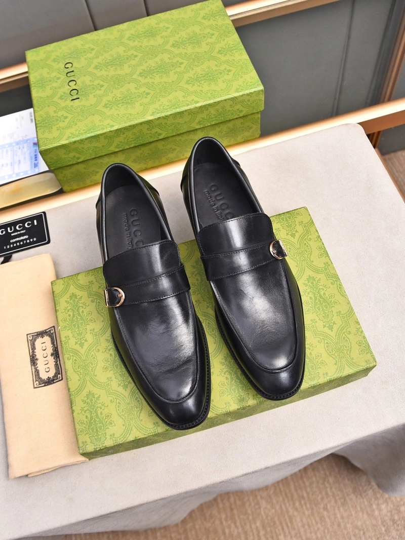 Elegant Gxccx Leather Shoes 160084