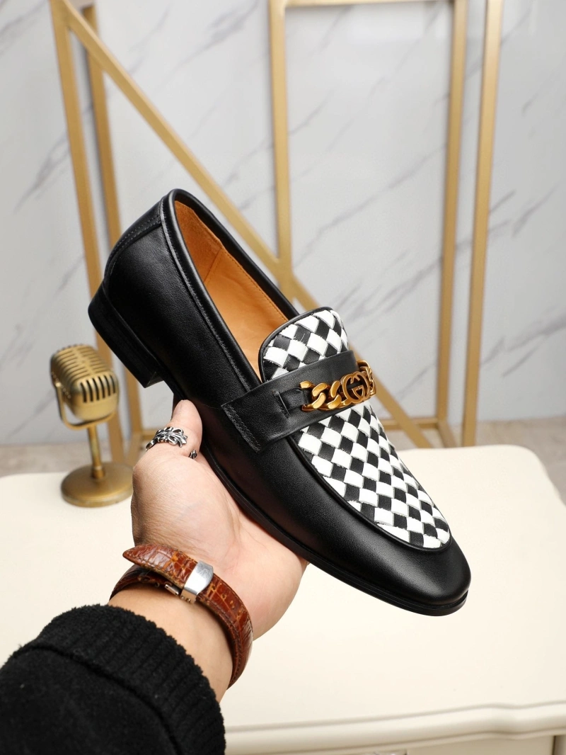 Trendsetting Gxccx Leather Shoes 160083