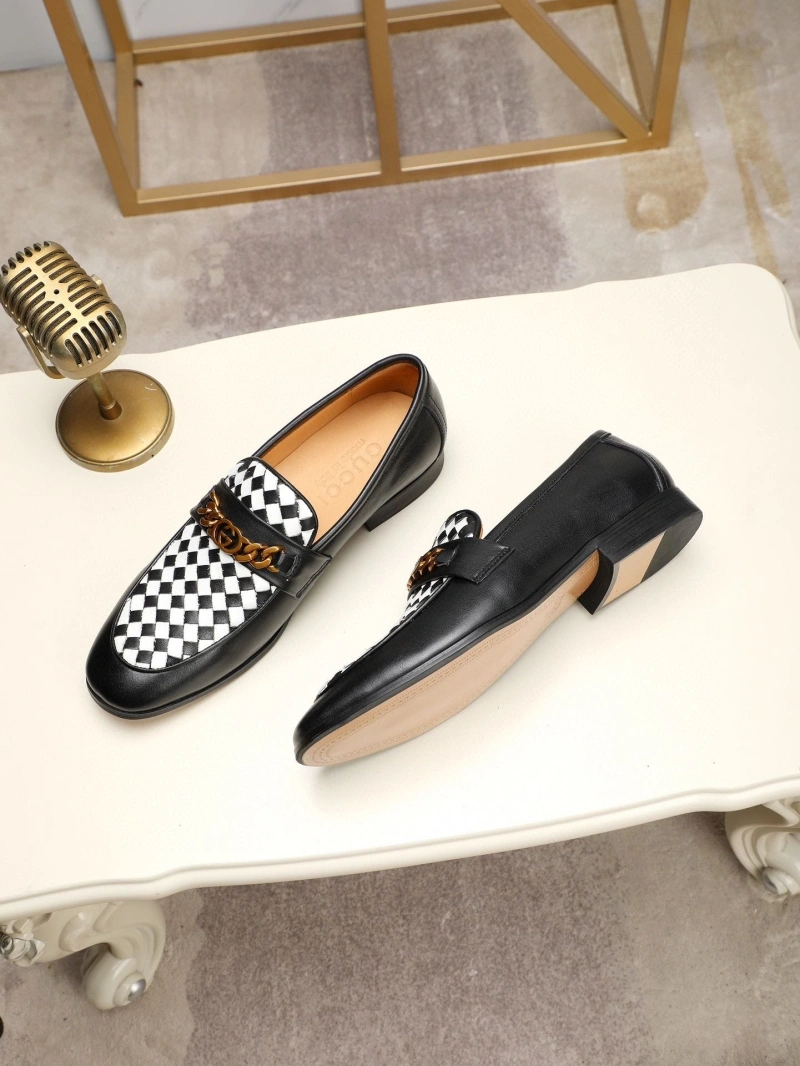Trendsetting Gxccx Leather Shoes 160083