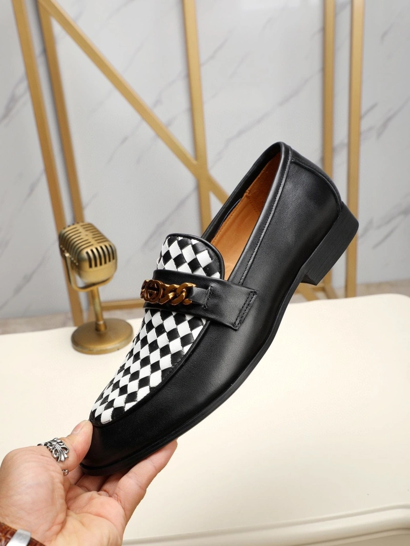 Trendsetting Gxccx Leather Shoes 160083