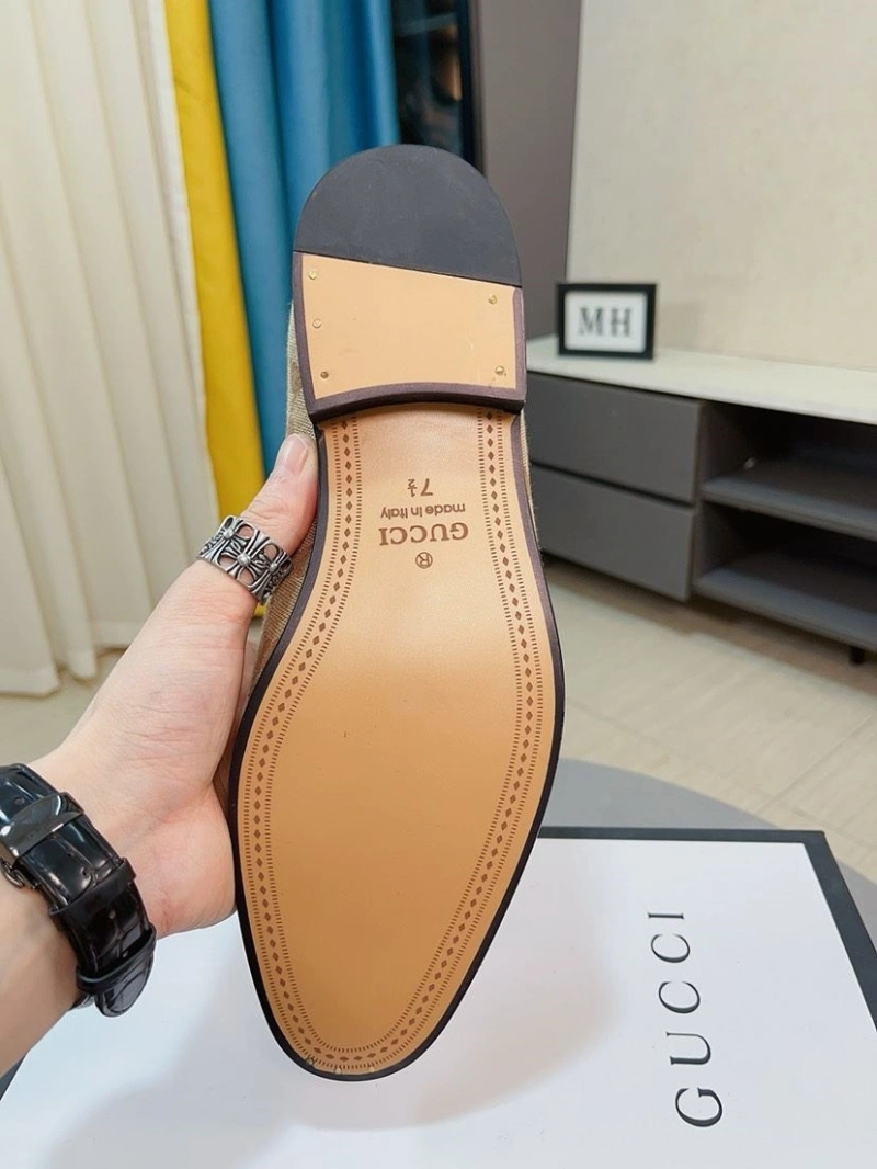 Vibrant Gxccx Leather Shoes 160063