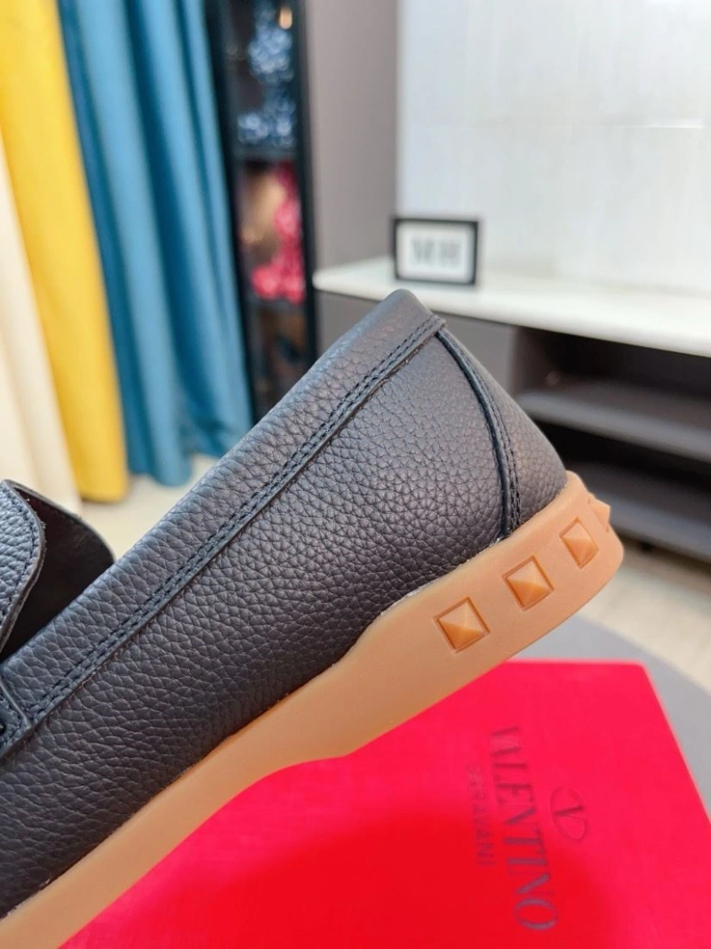 Flexible Vxlxntino Leather Shoes 231269