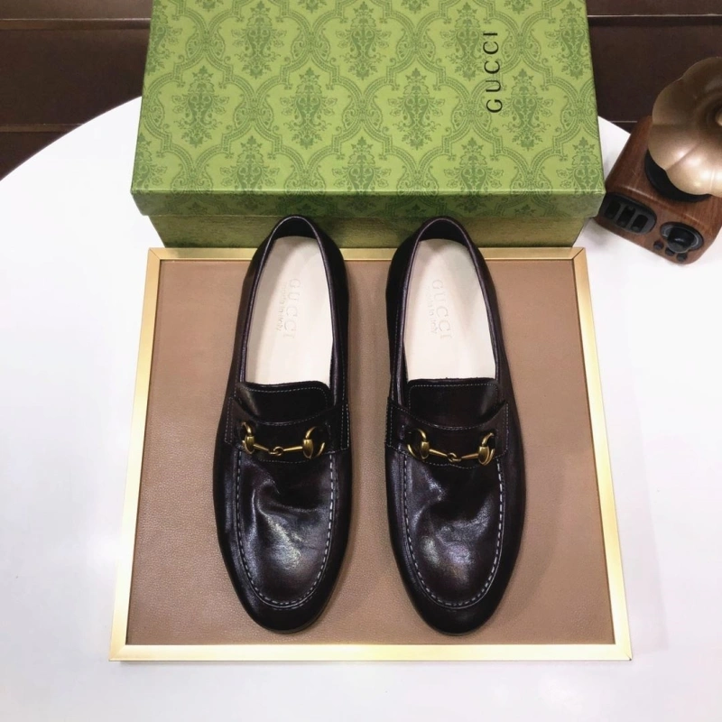 Trendsetting Gxccx Leather Shoes 160059