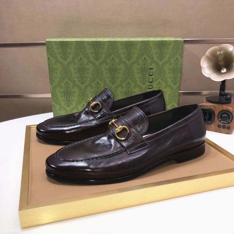 Trendsetting Gxccx Leather Shoes 160059