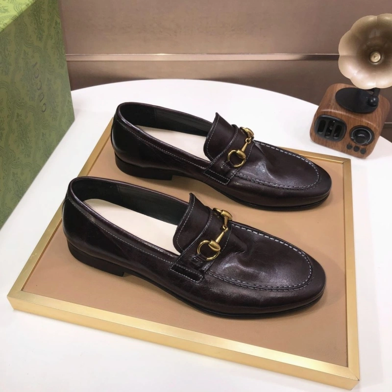 Trendsetting Gxccx Leather Shoes 160059