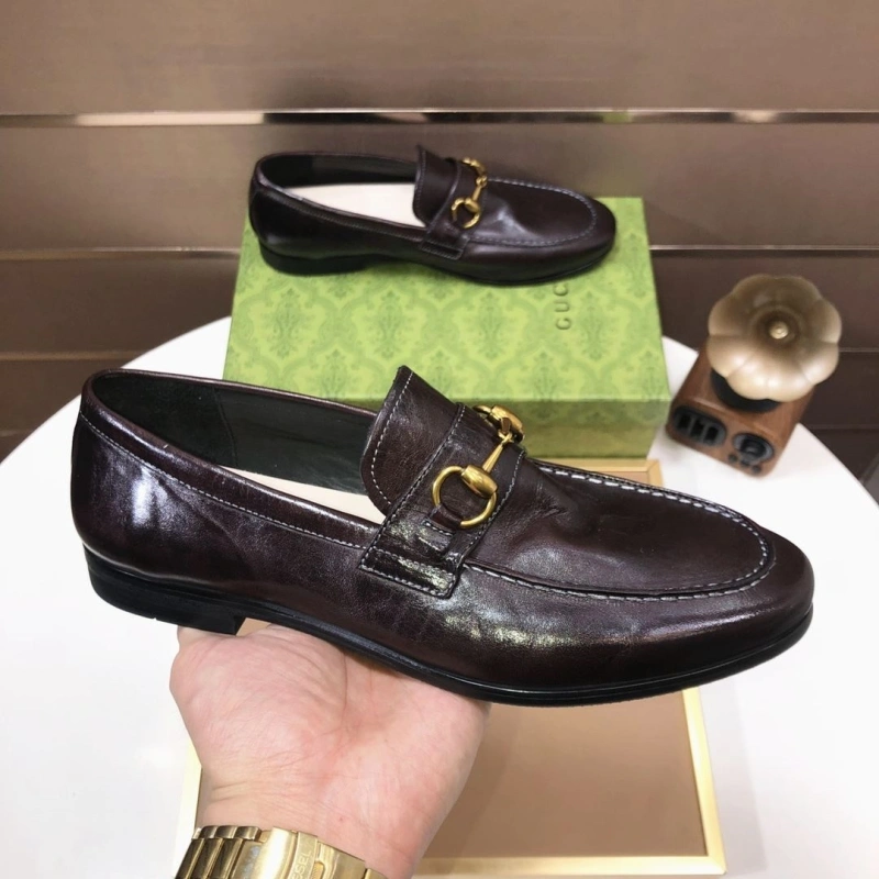 Trendsetting Gxccx Leather Shoes 160059