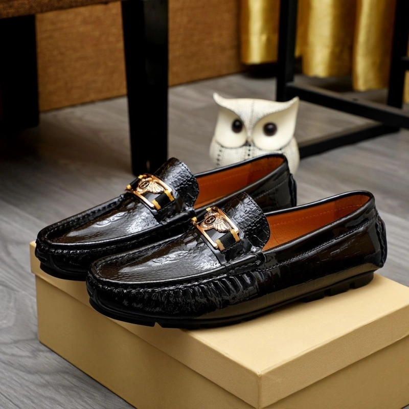 HighQuality Bxrbxrry Leather Shoes 115196