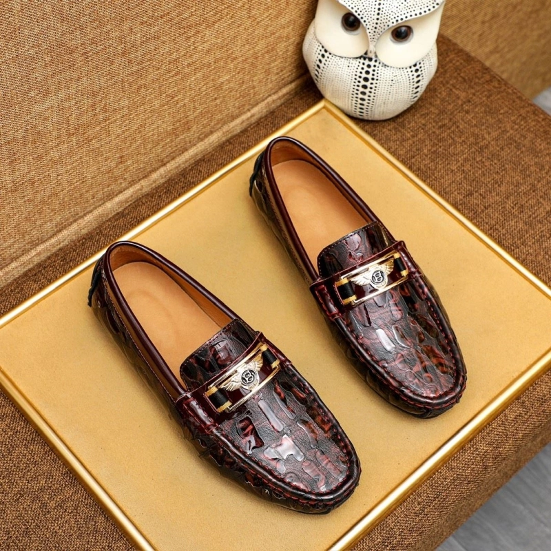 Elegant Bxrbxrry Leather Shoes 115202