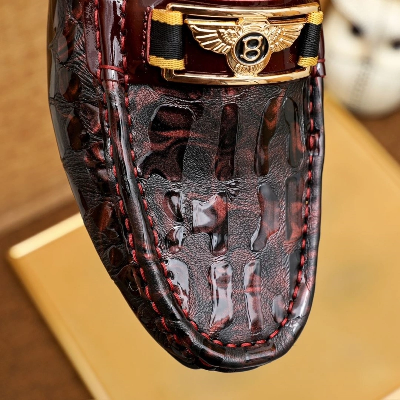 Elegant Bxrbxrry Leather Shoes 115202