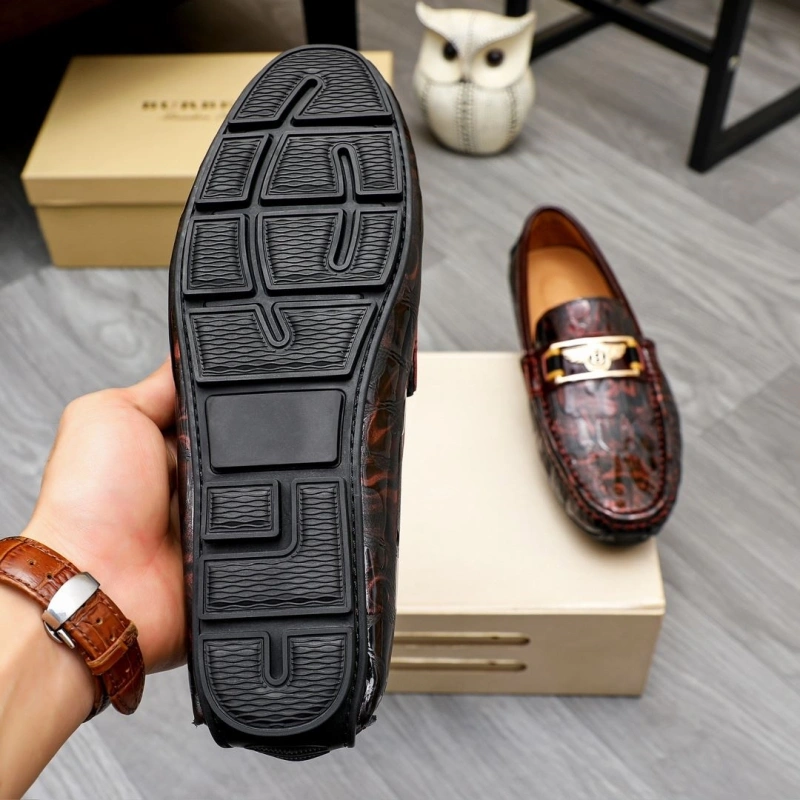 Elegant Bxrbxrry Leather Shoes 115202