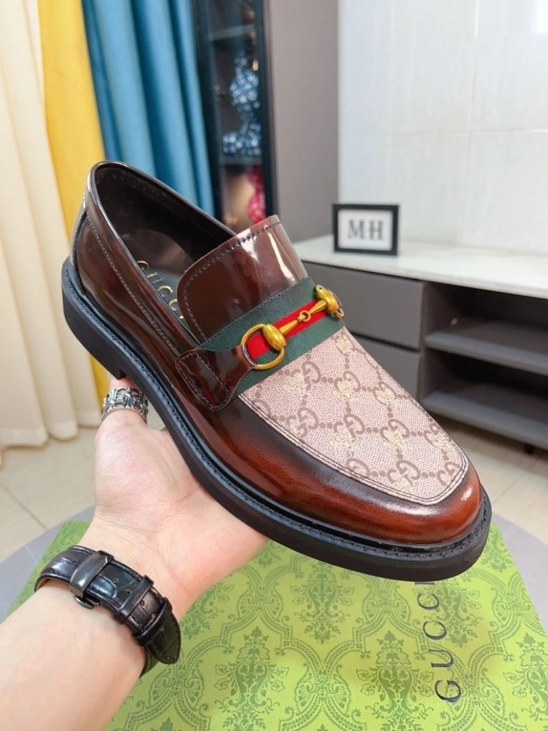 Gxccx Leather Shoes Stylish 160011