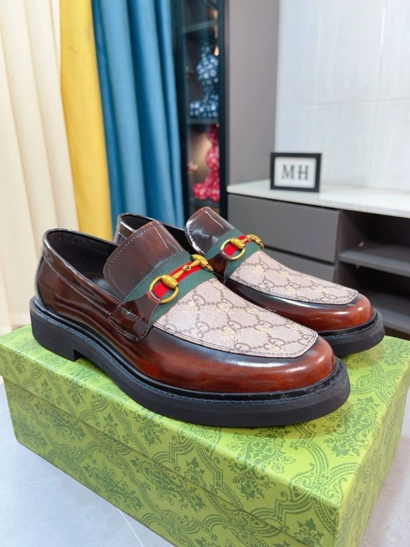 Gxccx Leather Shoes Stylish 160011