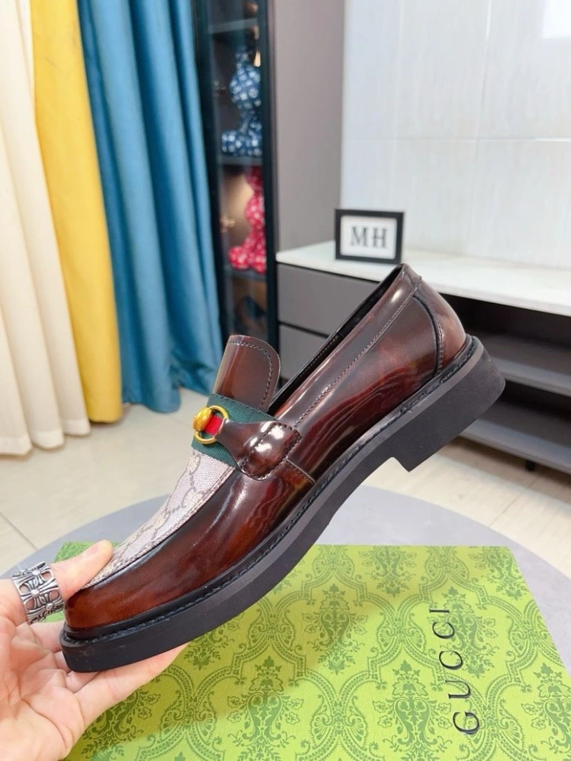 Gxccx Leather Shoes Stylish 160011