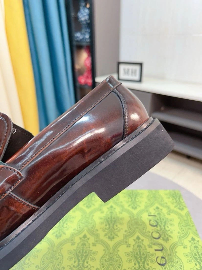 Gxccx Leather Shoes Stylish 160011