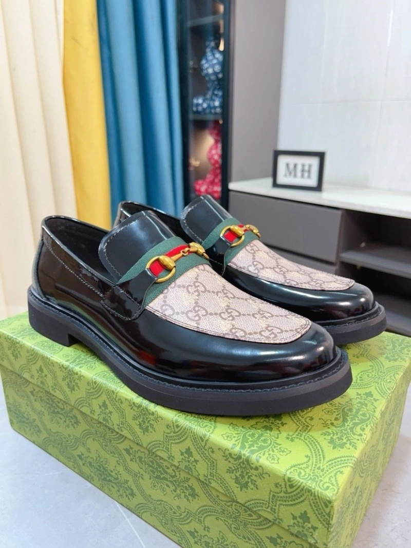 Elegant Gxccx Leather Shoes 160017