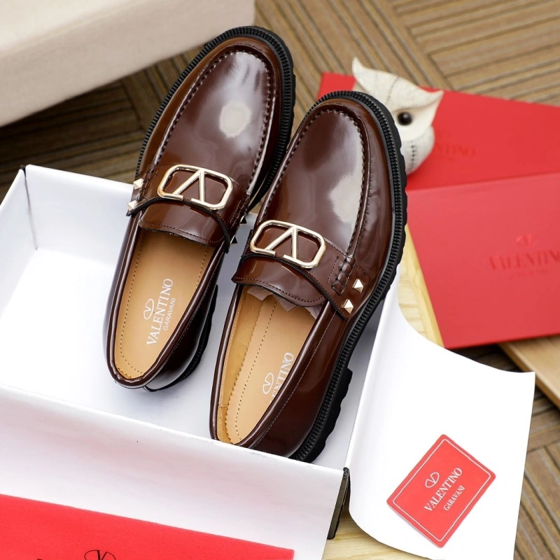 Vxlxntino Leather Shoes Minimalist 231278