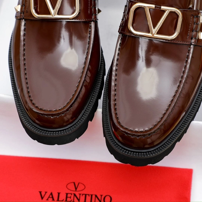 Vxlxntino Leather Shoes Minimalist 231278