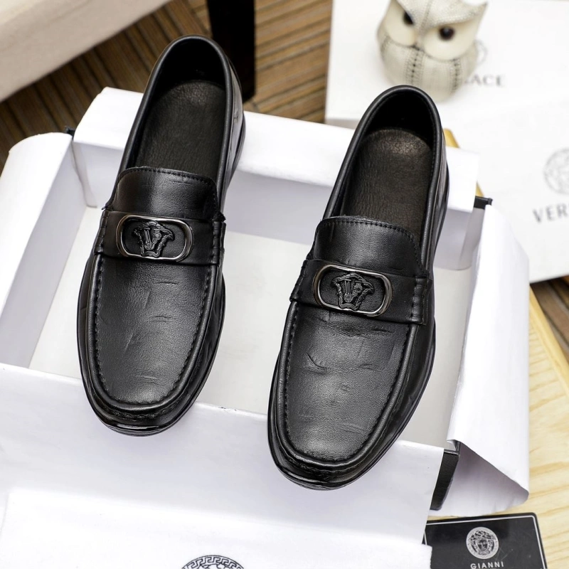 Gxvxnchy Leather Shoes Versatile 153559
