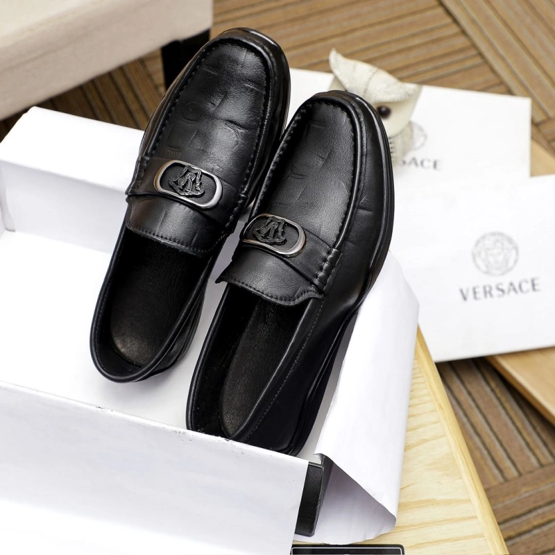 Gxvxnchy Leather Shoes Versatile 153559