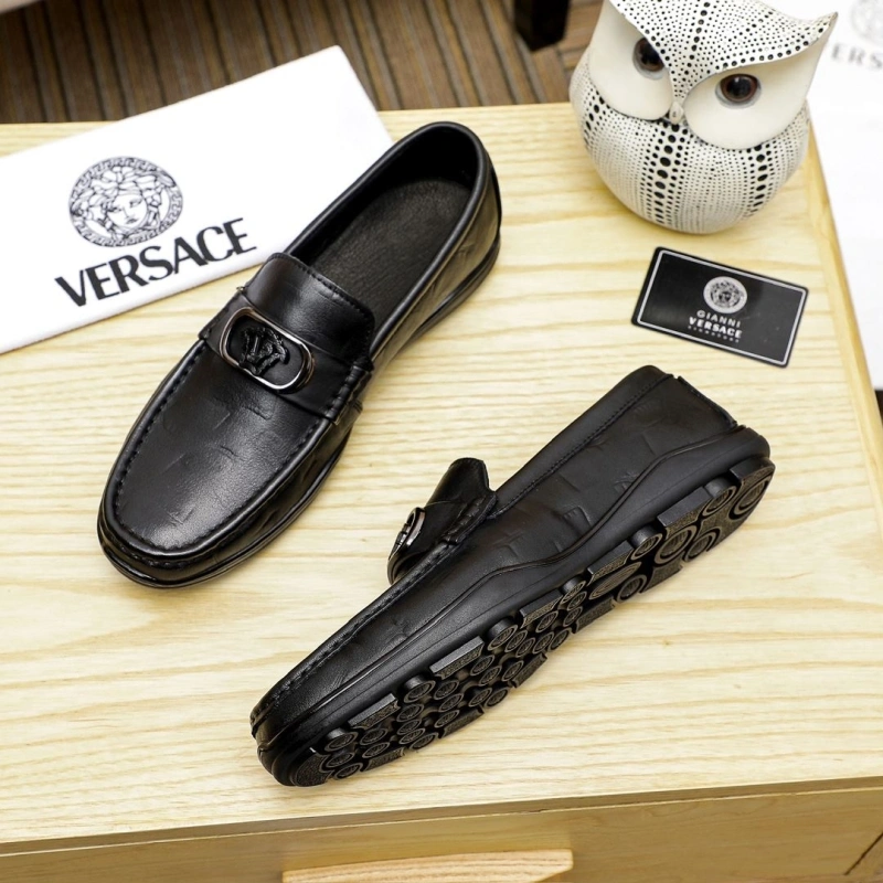 Gxvxnchy Leather Shoes Versatile 153559
