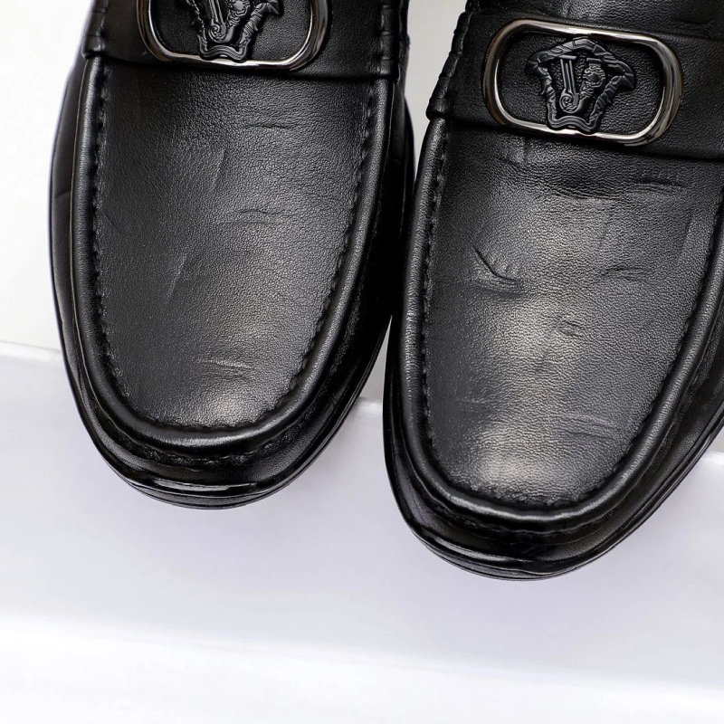 Gxvxnchy Leather Shoes Versatile 153559