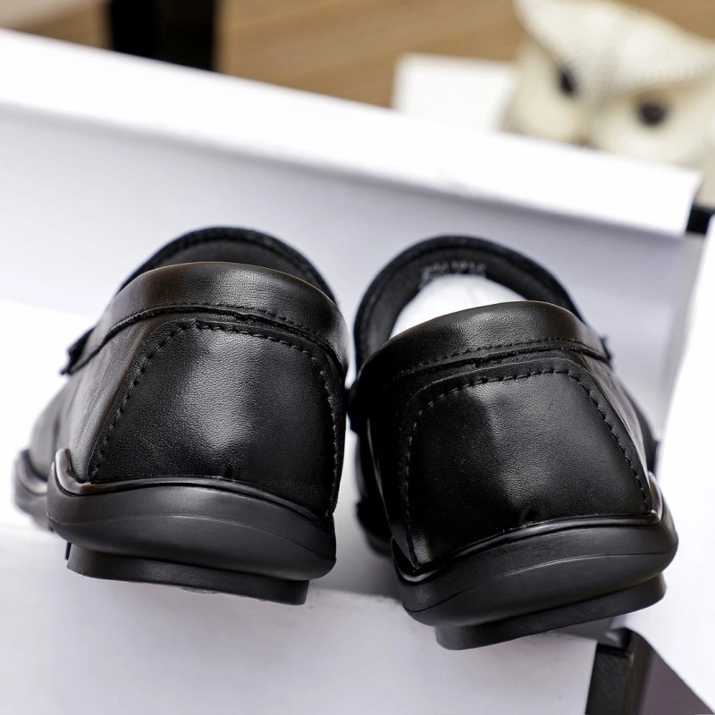 Gxvxnchy Leather Shoes Versatile 153559