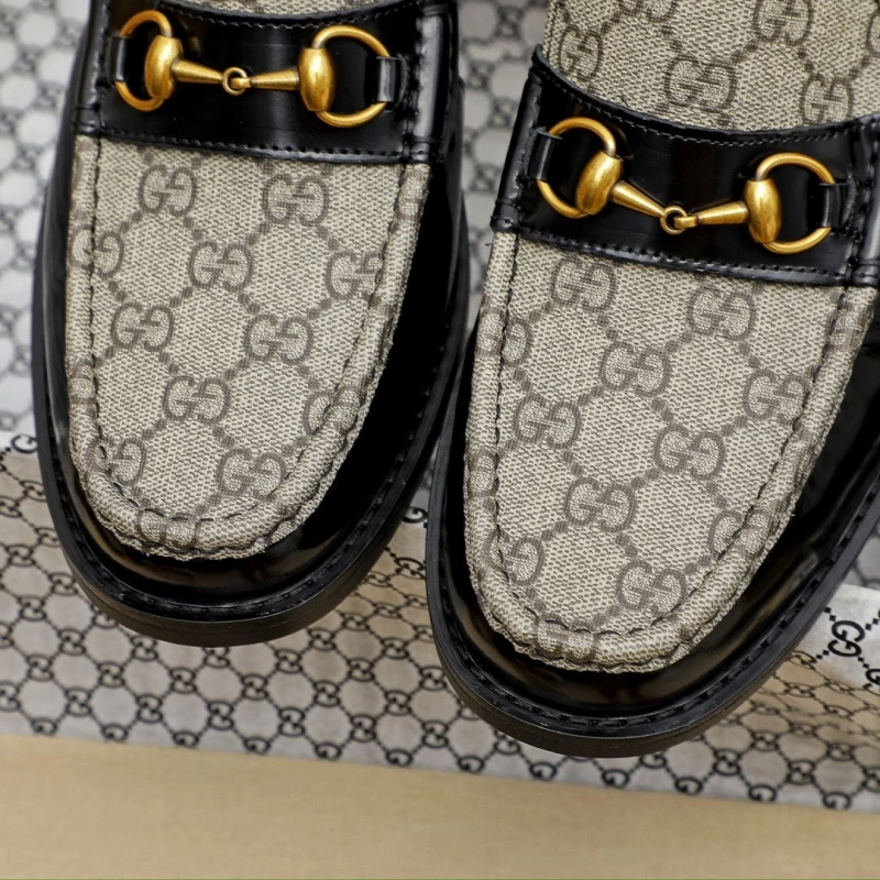 Gxccx Leather Shoes Breathable 159979