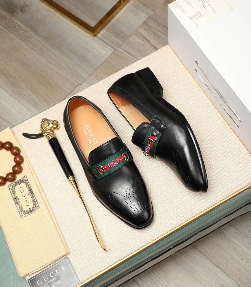 Stylish Gxccx Leather Shoes 159957
