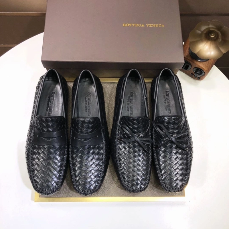 Modern Bxttxga Vxnxta Leather Shoes 113045