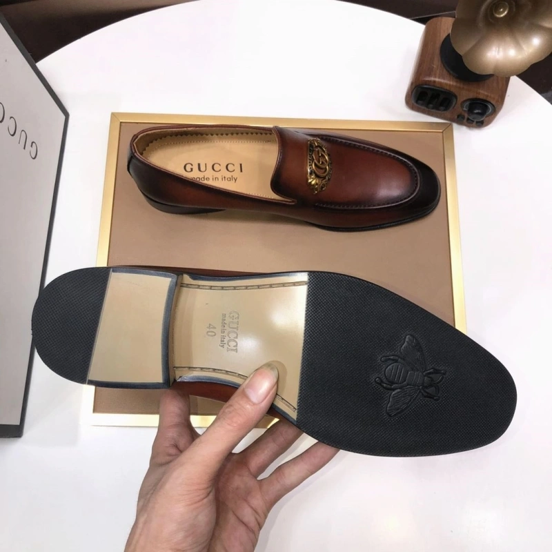 Sophisticated Gxccx Leather Shoes 159925