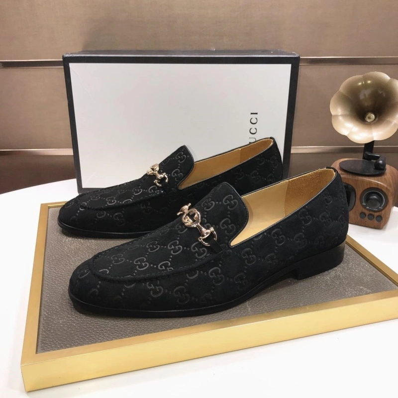 Elegant Gxccx Leather Shoes 159918