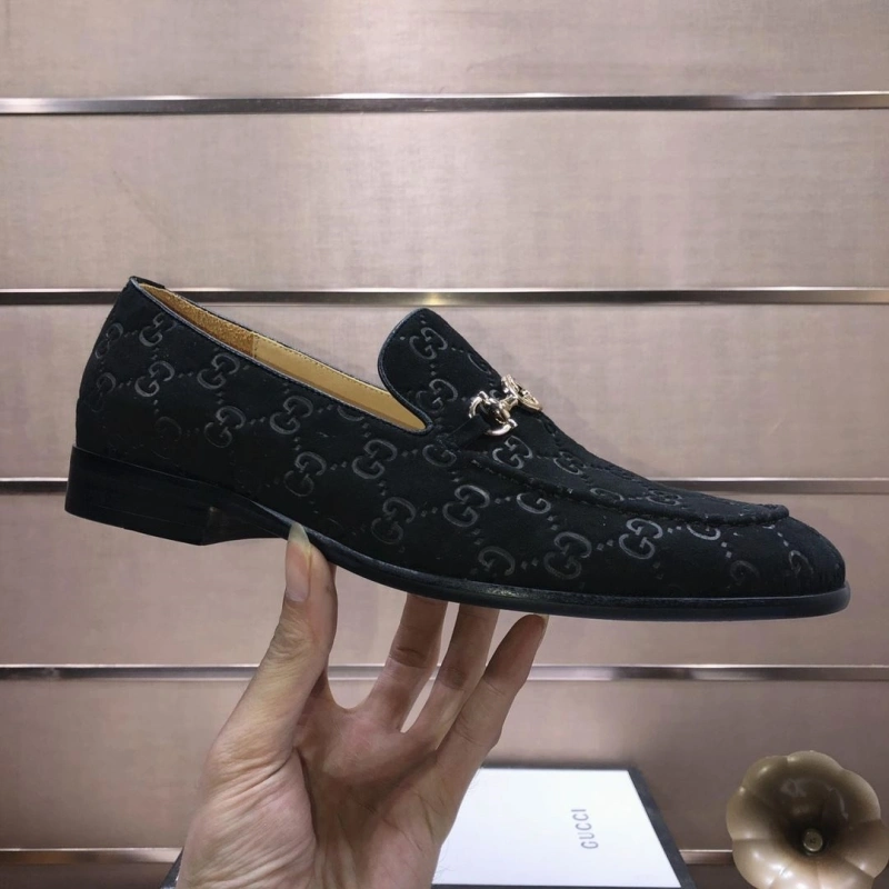 Elegant Gxccx Leather Shoes 159918