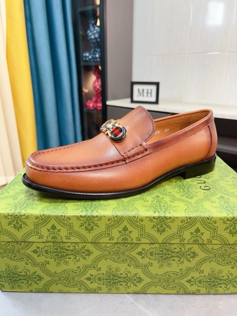 Gxccx Leather Shoes Breathable 159896