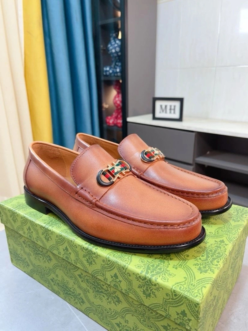 Gxccx Leather Shoes Breathable 159896