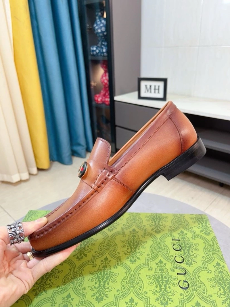 Gxccx Leather Shoes Breathable 159896