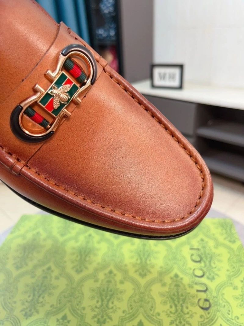 Gxccx Leather Shoes Breathable 159896