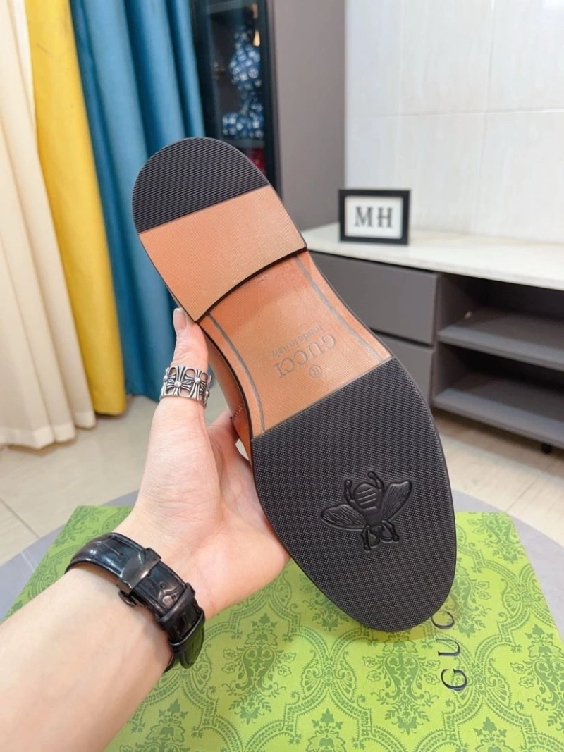 Gxccx Leather Shoes Breathable 159896