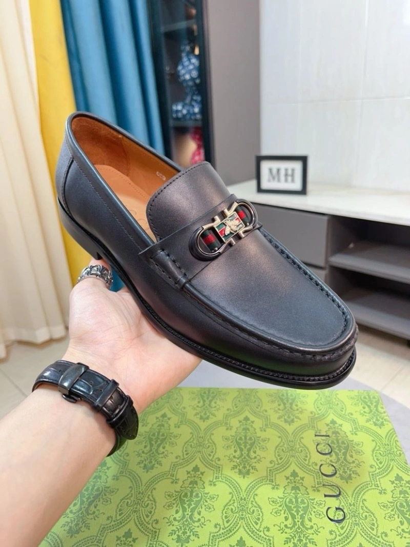 Versatile Gxccx Leather Shoes 159895