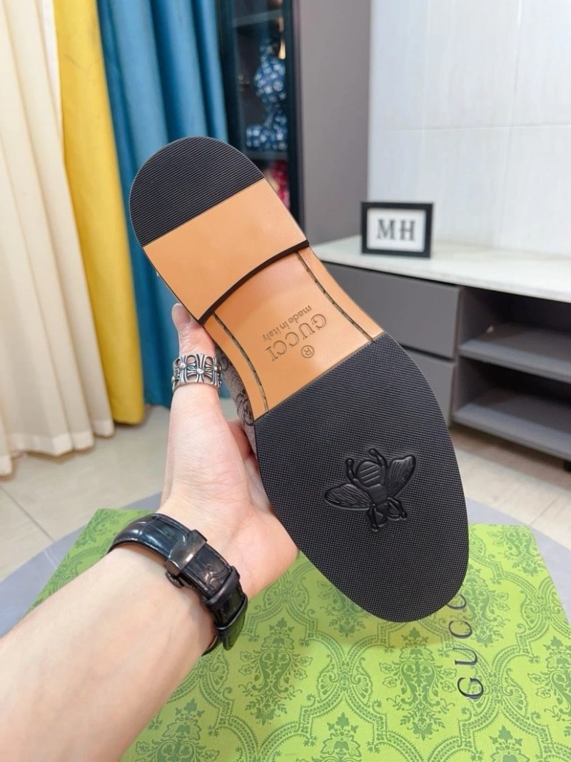 Breathable Gxccx Leather Shoes 159885