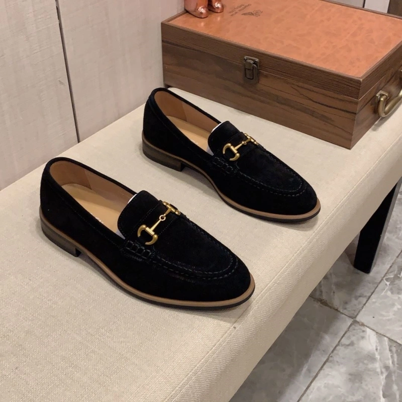 Gxccx Leather Shoes Breathable 159854
