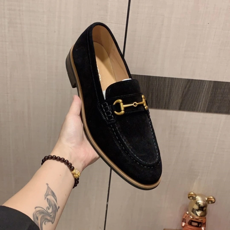 Gxccx Leather Shoes Breathable 159854