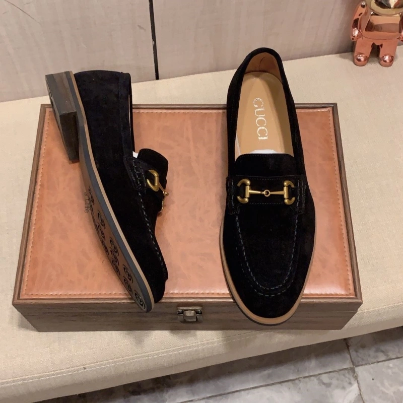 Gxccx Leather Shoes Breathable 159854