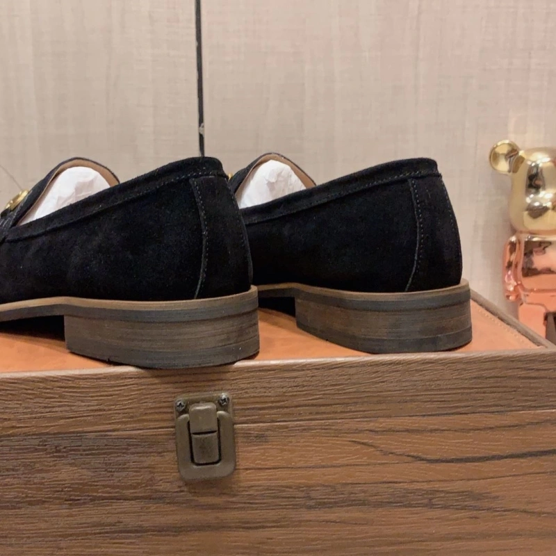 Gxccx Leather Shoes Breathable 159854