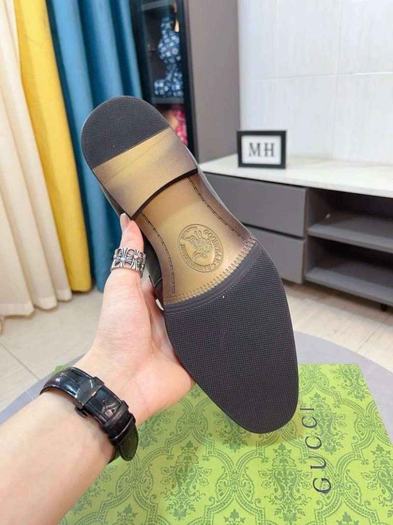 Breathable Gxccx Leather Shoes 159853