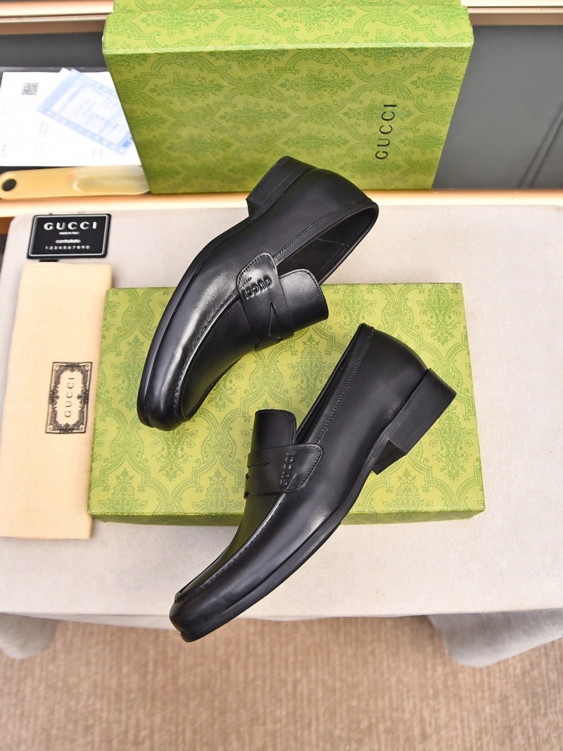 Versatile Gxccx Leather Shoes 159845