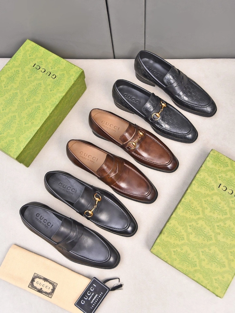 Bright Gxccx Leather Shoes 159842