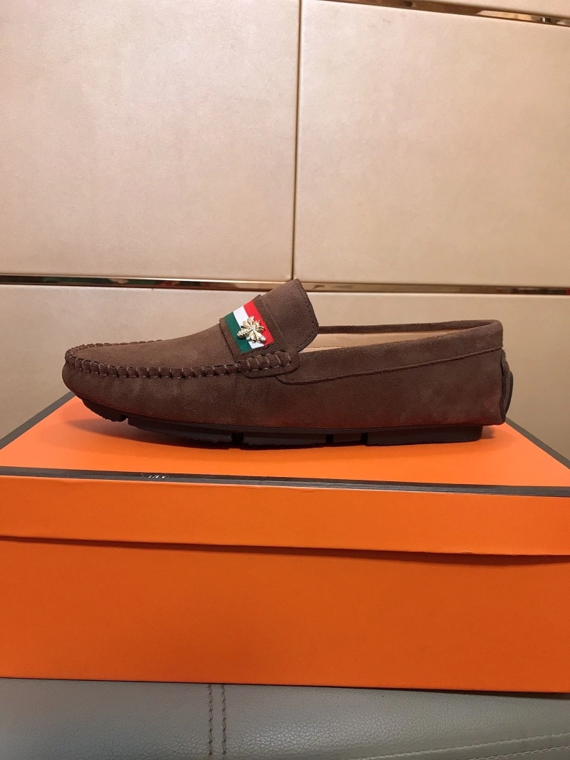 Elegant Gxccx Leather Shoes 159826
