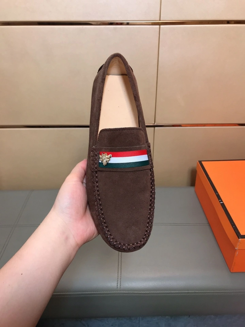 Elegant Gxccx Leather Shoes 159826