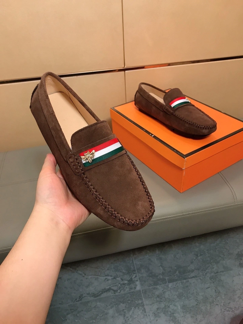 Elegant Gxccx Leather Shoes 159826